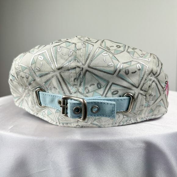 Tokidoki Diamante Diamond Vintage Silver Foil New Era Hat Ivy Cap Flat Cap New main image 5